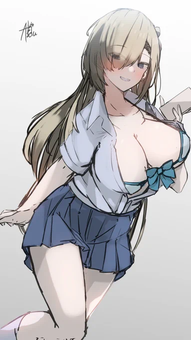 ラフ #ブルアカ #ブルーアーカイブ #一之瀬アスナ 