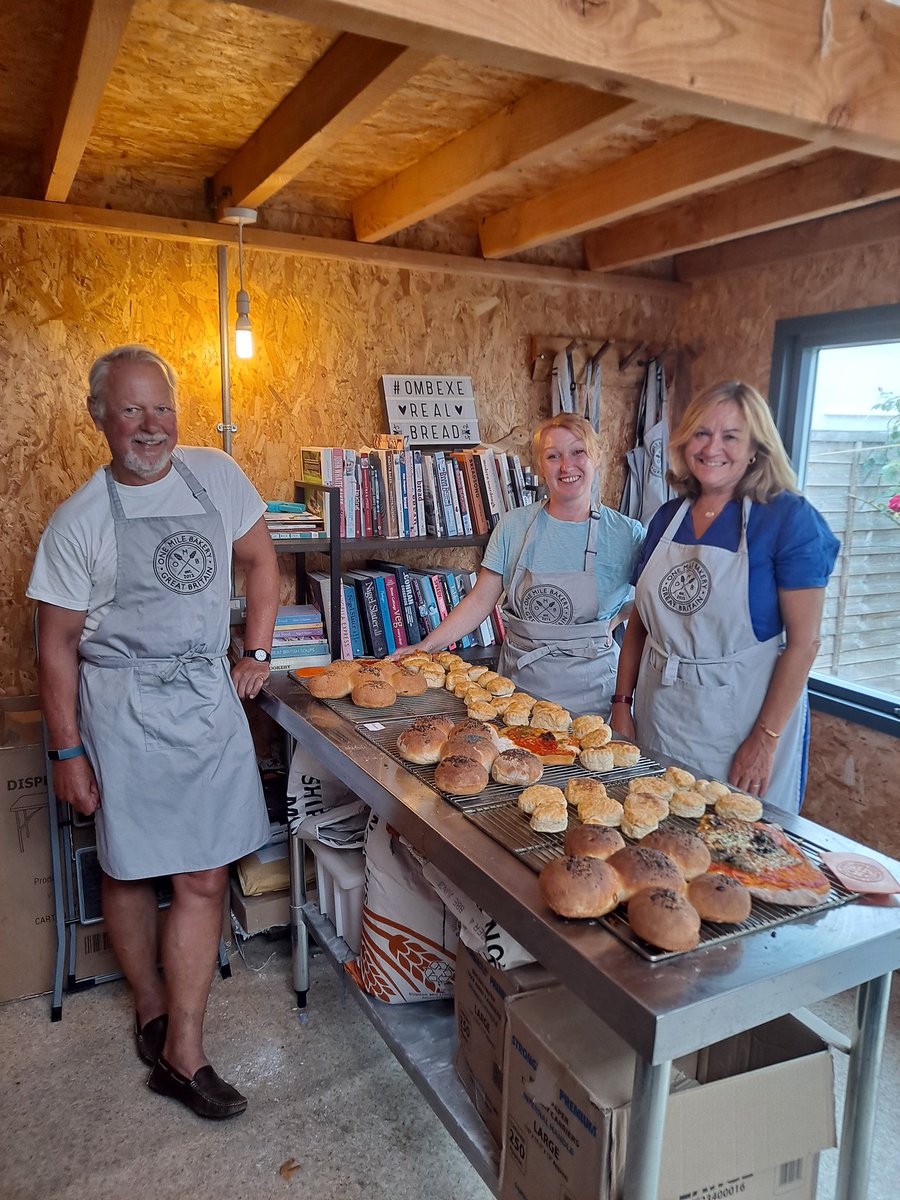 OMBExeter's tweet photo. A fantastic half day taster class today - loaves, scones, and pizza lunch galore ๐๐
Check https://t.co/Sw7nKJgqHo as more dates being added all the time ๐๐ป)
#microbakery #Exeter #ExeterTogether #ExeterLiving #DevonFoodArmy #DevonFoodHour #Devon #learntobake #bakingclasses https://t.co/bIrisiR1jf