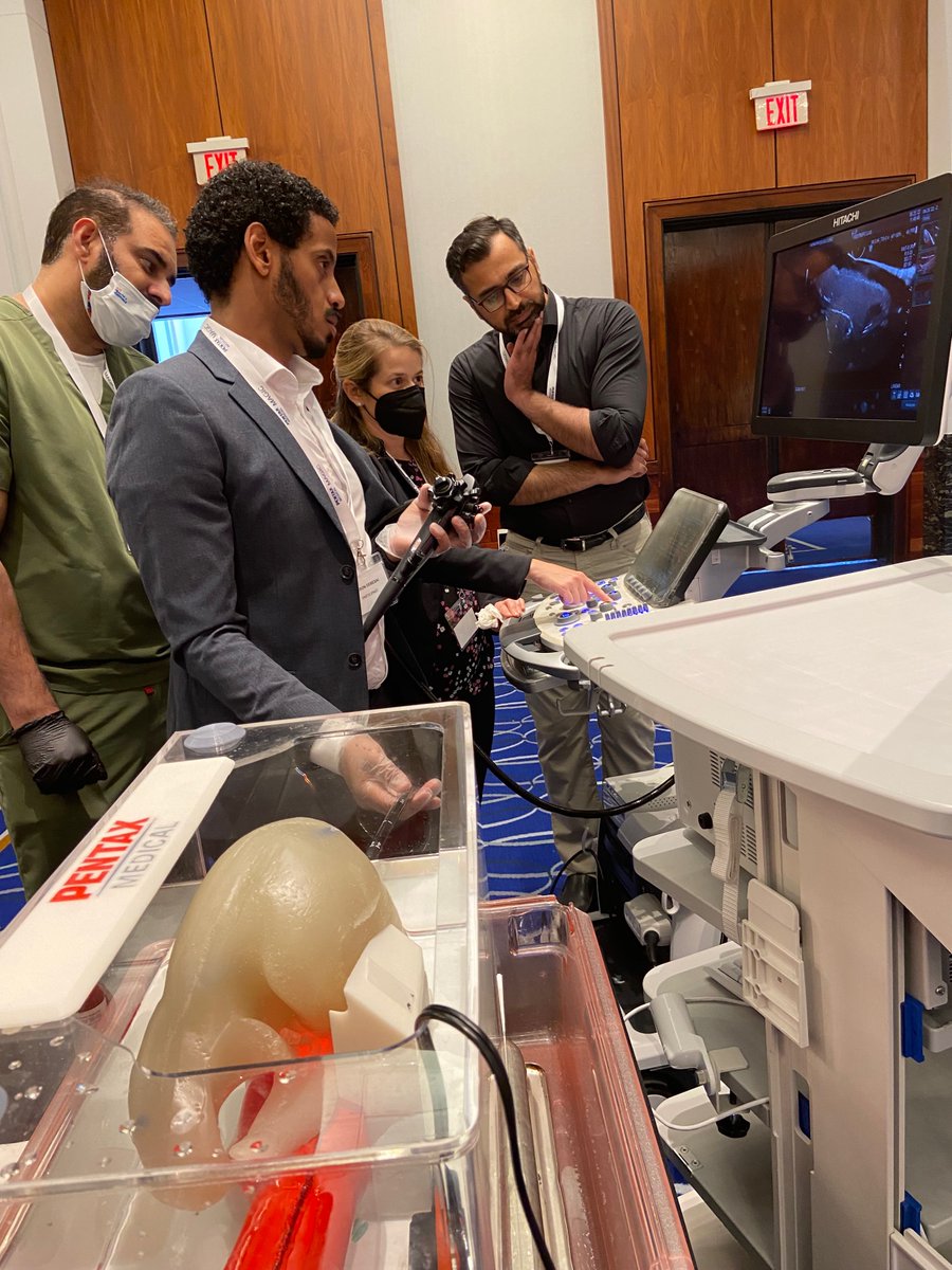 PENTAXAmericas's tweet photo. PENTAX Medical is proud to be a premier sponsor of #MAGIC2022. The hands-on stations yesterday were a success! 

Attendees were able to demo the #C2CryoBalloon and the PENTAX Medical premium EUS system.

#GI #endoscopy #womeninendo https://t.co/qcO3Cdy7sf