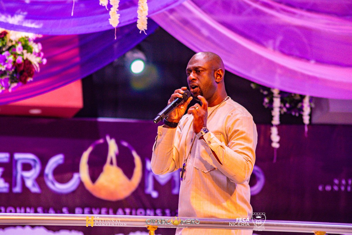 Feca_Nigeria's tweet photo. Your greatest cry to the Lord should be “what do I do next?” because He orders the steps of the righteous.
-Bishop Feb Idahosa
#Overcomers
#NationalConvention
#Eko2022
#FECANigeria
#RedeemingDesolation https://t.co/eOkbH2Dw1Q