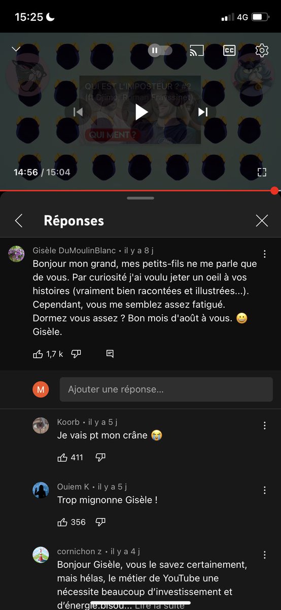 yunseokkoogi's tweet photo. c’est trop mignon ce commentaire sous la vidéo de squeezie 😭😭 https://t.co/7J96w8qzVW