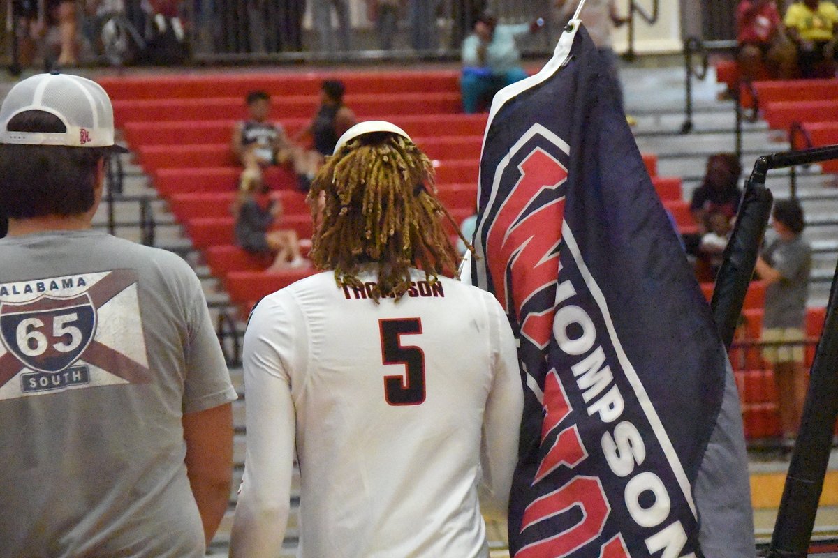 laurenssexton's tweet photo. One of the best parts about sports is the fans | Big turnout for @Thompson_Vball  first home game of the season | Thompson lost to Auburn 3-2 https://t.co/XdaIsmKQBT