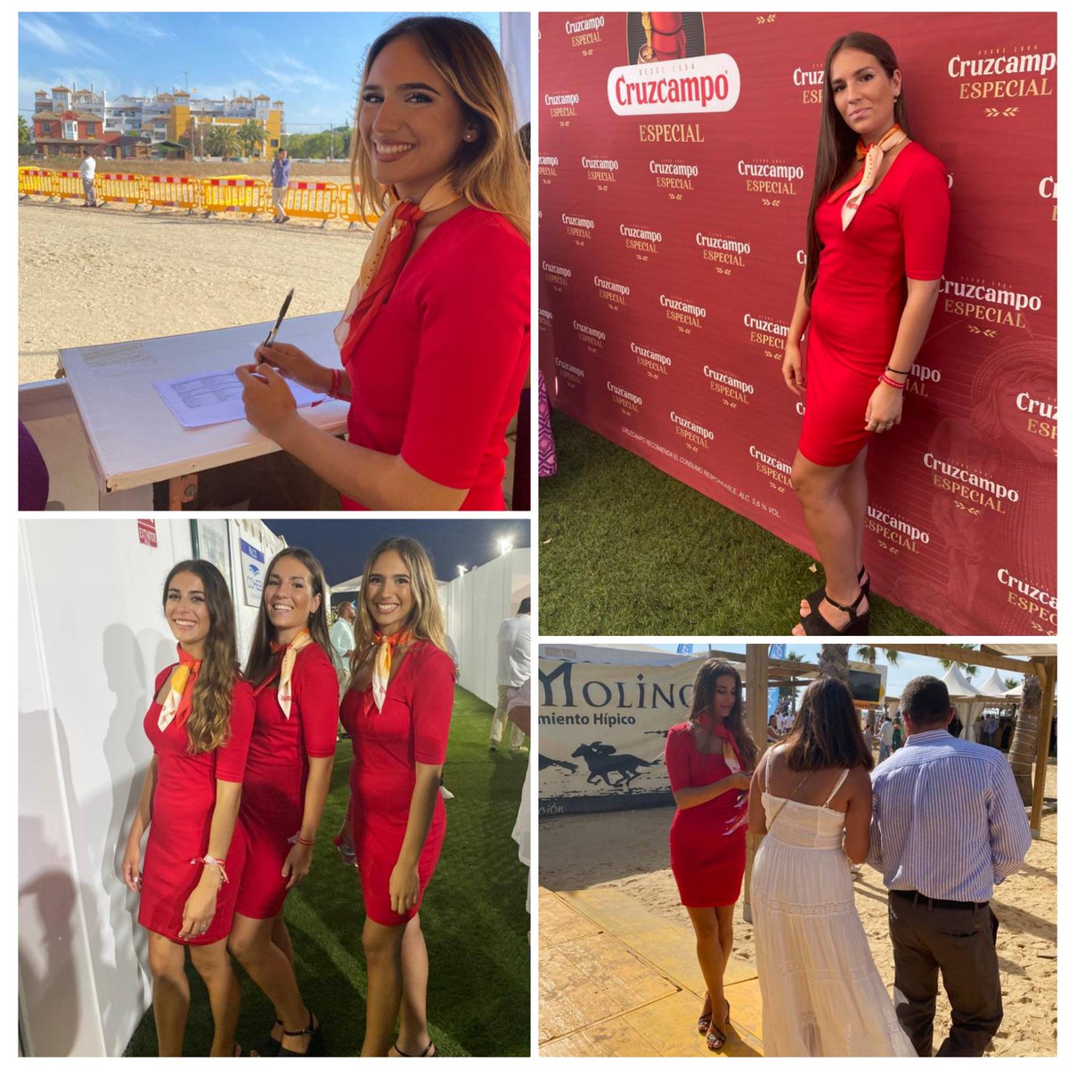 PlaqueEventos's tweet photo. Llegamos al final del segundo ciclo de las #carrerasdeSanlúcar y asistimos a la entrega de premios con nuestro comando de #azafatas desde el palco de Cruzcampo 🏇🍺

 #azafatasplaque #azafatasdeimagen #azafatasyazafatos #personaldeimagen #azafatascádiz https://t.co/wczRUc9UWw