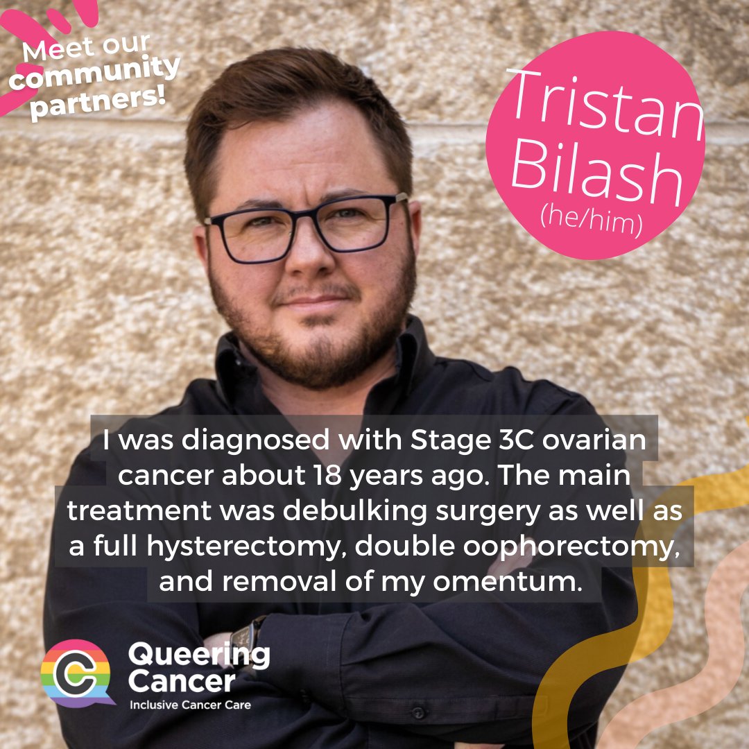 QueeringCancer's tweet photo. Cancer surgery is often life-changing, maybe not always in the ways we expect... Here's @strongtlb1a trans man and ovarian cancer survivor on the gender affirming impact of his cancer surgery #transhealth #LGBThealth #ovariancancer 

More info: https://t.co/ogOjGFo2Rw https://t.co/gsKWRAXcH4