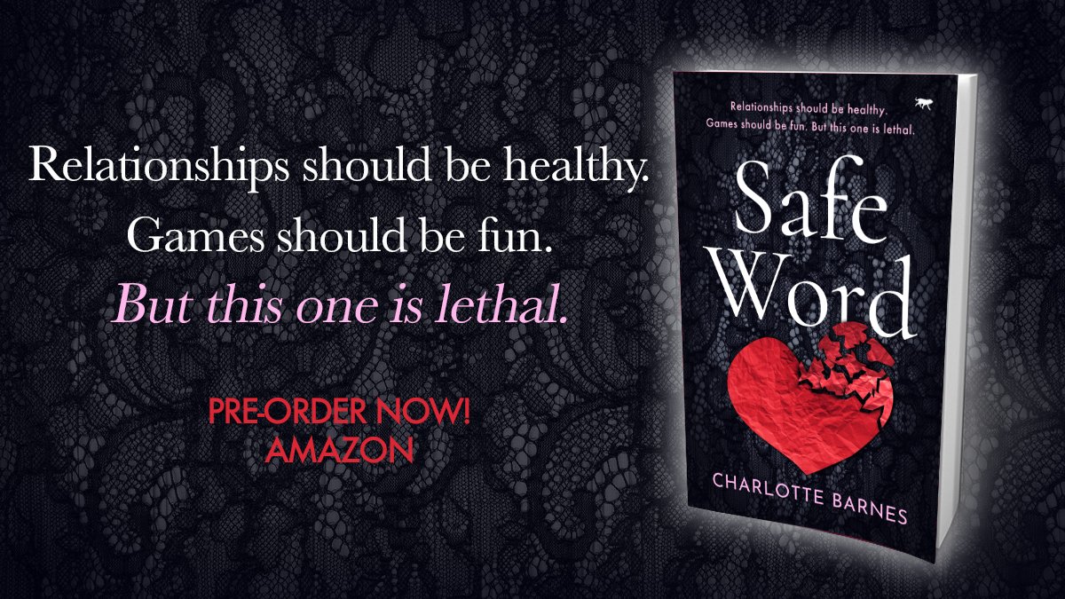 📣 Cover reveal! 📣 'Safe Word' by Charlotte Barnes! A risky affair goes badly awry, in this crime thriller set in a deceptively idyllic English village from the author of The Things I Didn’t Do. Pre-order your copy now for just £0.99! geni.us/SafeWordCover #coverreveal