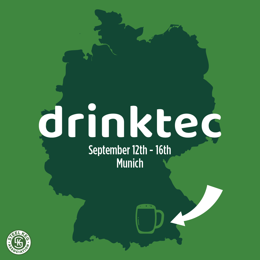 SteelKegAssoc's tweet photo. Excited to bring some of our global team together in #Munich for @drinktec (Sept. 12 - 16) and raise a glass with #brewers from around the world. Give us a shout if you'll be joining the festivities. π©πͺπ»π #sustainability #circularity #circulareconomy #shareability https://t.co/5wxG3d1cv9