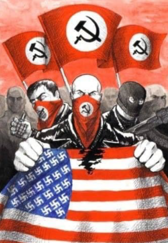 SovietStahlhelm's tweet photo. Algunos posters y propaganda Anti-fascista de algunos partidos Nacional-Bolcheviques: https://t.co/XVAJe8HTps