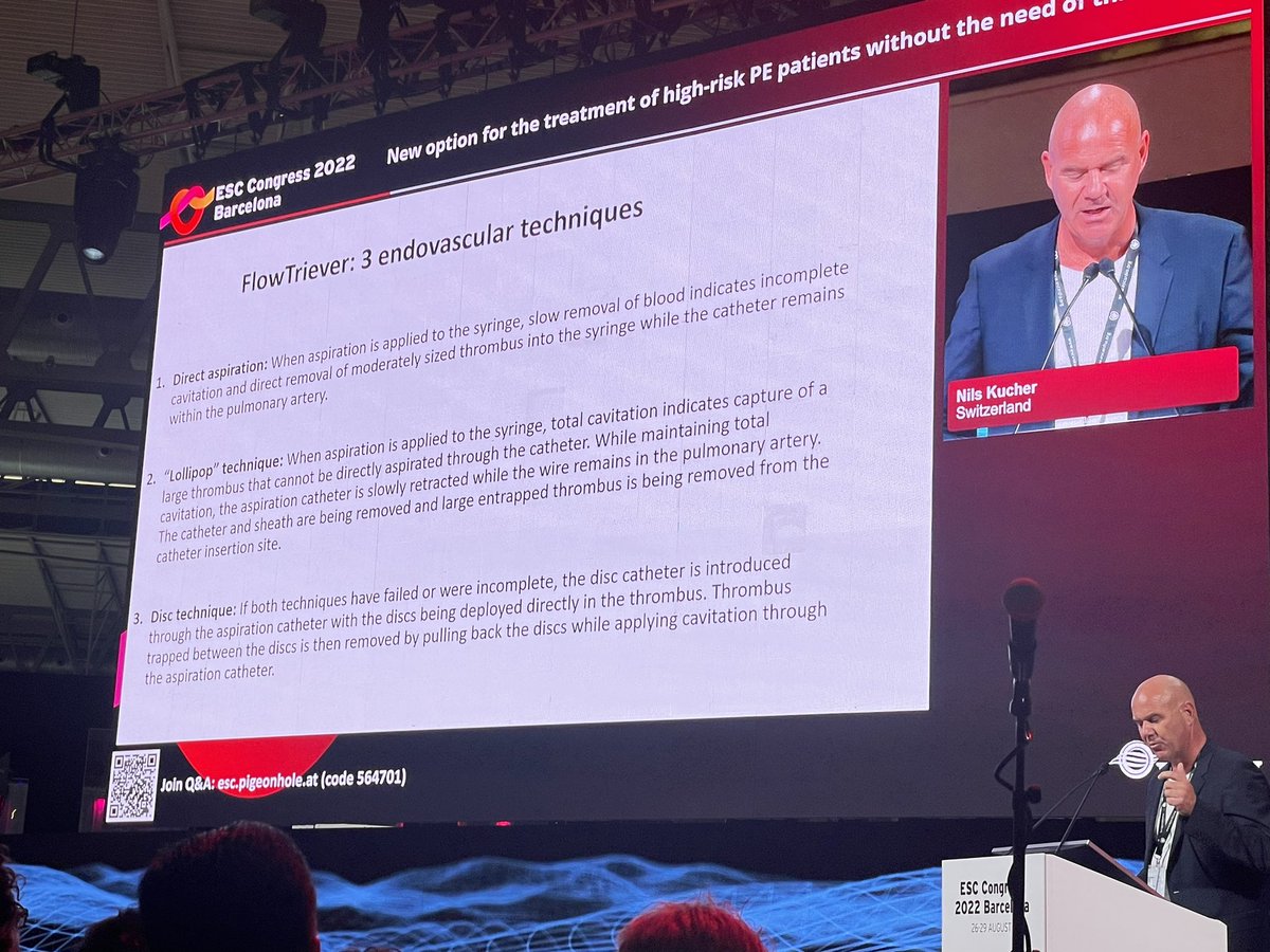 TEP (@teplatam) on Twitter photo Very nice #catheterbasedtherapy #PulmonaryEmbolism sessions at #esccongress2022. Very nice #catheterbasedtherapy #PulmonaryEmbolism sessions at #esccongress2022.