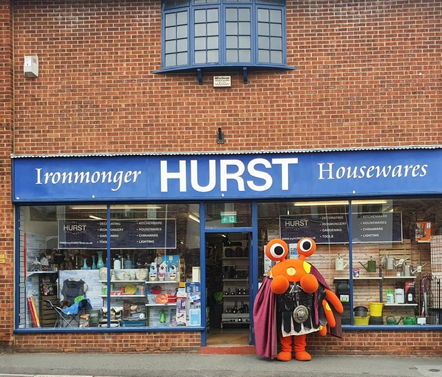 Thank you to <a href="/TryHurstFirst/">W Hurst & Son</a> for taking care of Nipper during his store visits. 🦀 

Can you guess where he has been?

#nipper #isleofwightday #tryhurstfirst #storevisits