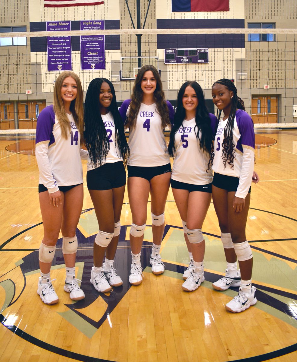 TCHSVOLLEYBALL's tweet photo. Day 1️⃣ of Arlington Tourney

⏰Game 1: 10:00 AM vs Mansfield
⏰Game 2: 4:00 PM vs Hereford

Shout out to our SENIORS on the court! We hate to miss our first SENIOR Pep Rally but we’ve got work to do! 

GO TO WORK! 💜🏐💛

Thank you @tcskydancers for our sendoff this morning! https://t.co/koAhrZeIgv