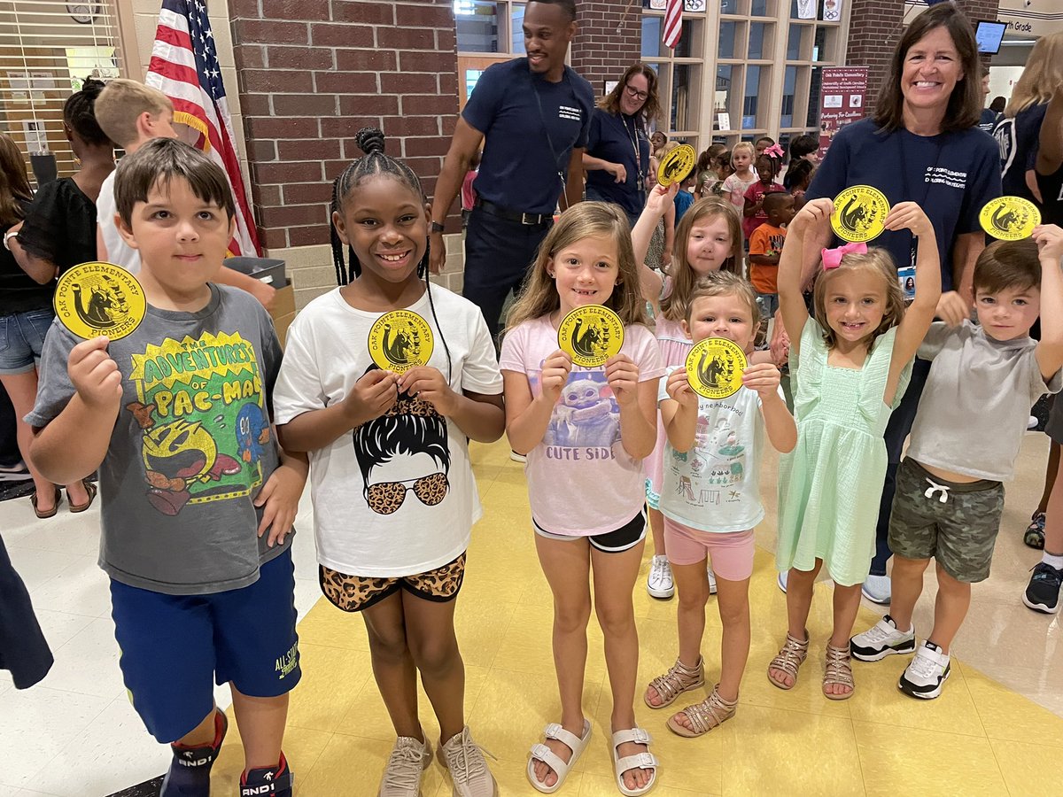 It’s our first Friday morning meeting of the year and we are so excited!!! 
⭐️ star staff: related arts team 
🏆 teacher buck winner: Mrs. Martin 
🪩 best dancer: principal McCloud 
❤️ PAL behavior: EVERYONE 
#bestschoolever
#ourd5story
#D5HeartWork
#LexRich5Schools