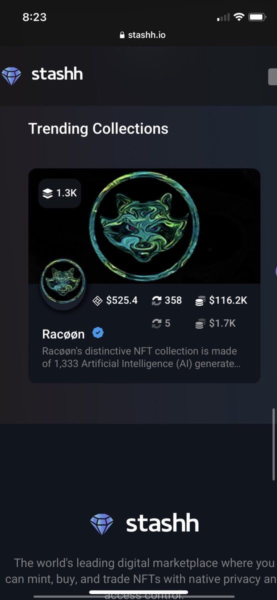 sir_arndt's tweet photo. Probably nothing! 😎 🦝  

Only 47 of 1333 listed for sale. That’s ~3.5%  This floor is a temporary load up point. Get on board or be left behind. NFA

Here to take over! Join or get out the way! #RACpack #RacTat #Rac**** that last one is for #alpha #trashpanda s only  IYKYK 🤷‍♂️ https://t.co/mJBsgXfPDs