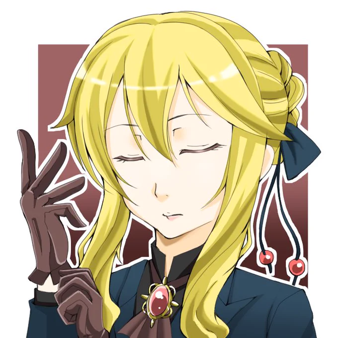 クラリスさんお誕生日おめでとうございます(過去絵) 