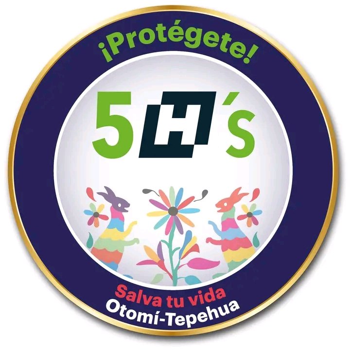 Salud_Hidalgo's tweet photo. Tu opción es protegerte con las #5Hs, ante los contagios de #Covid-19.
* Higiene de manos
* Haz uso correcto de la #Mascarilla
* Hogar, tu sitio seguro
* Hazte pa' allá, respeta la #SanaDistancia
* Hábitos saludables
* Hazte vacunar
Que sea un #FelizViernes para todos. https://t.co/bSVrbA9fRF