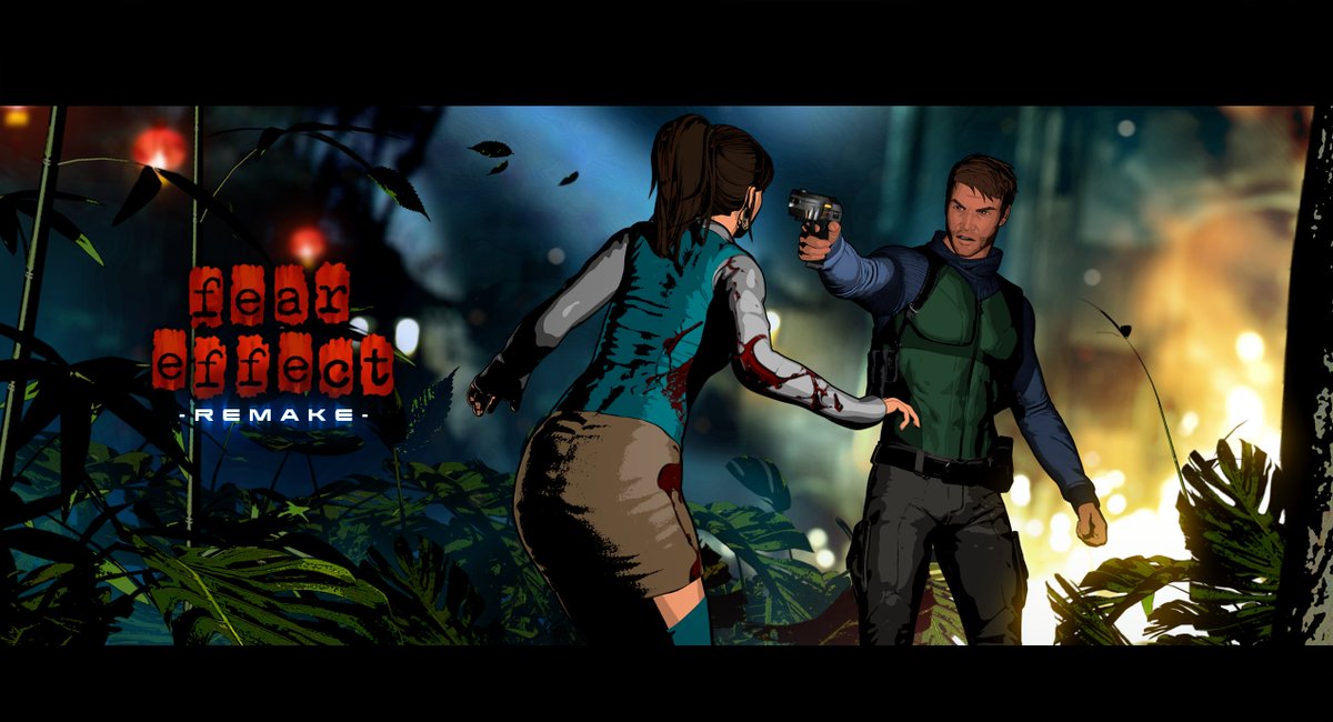 Here's another fan made concept for Fear Effect Reinvented. @FearEffect @ForeverEntert Take note.