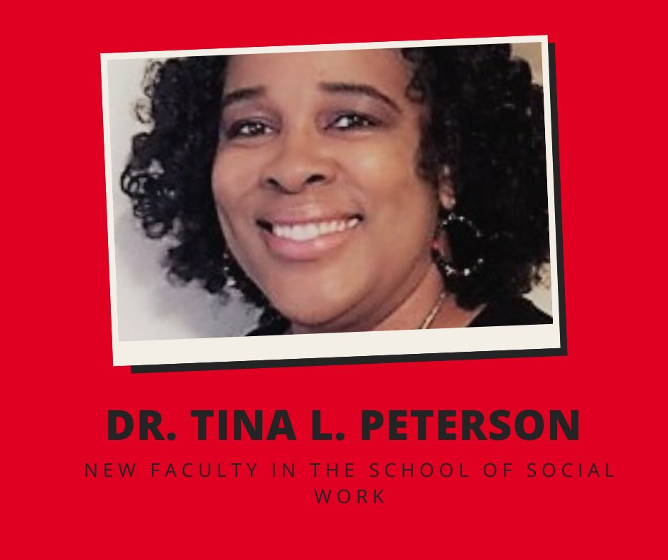 UCSSW's tweet photo. New Faculty Spotlight: 

Dr. Tina L. Peterson joined the faculty as Associate Professor (with tenure) this fall.  This year, she is teaching Practice and Program Evaluation in the MSW program and an elective on aging for both undergraduates and graduate students. https://t.co/rP27AAUEtn