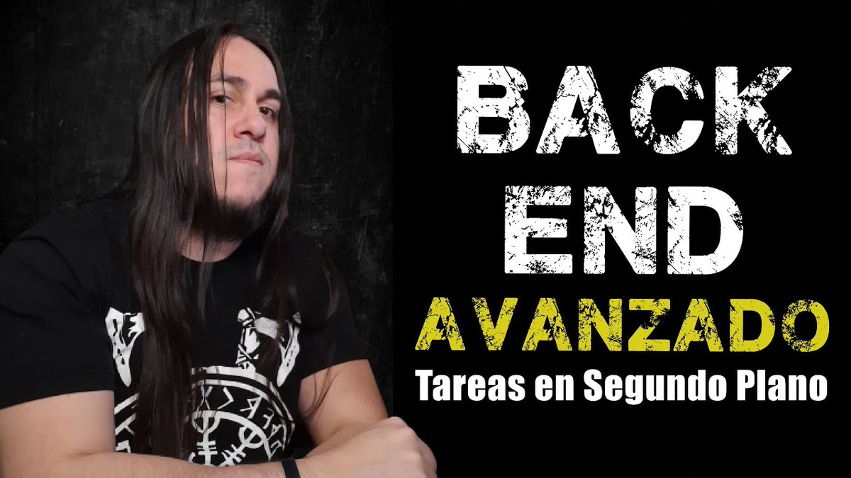 powerhdeleon's tweet photo. NUEVO VIDEO!
Backend Avanzado, Tareas en segundo plano

Puede apoyarme con un RT, son gratis

▶️https://t.co/JMELF956Jm https://t.co/cK0dx8fLLC
