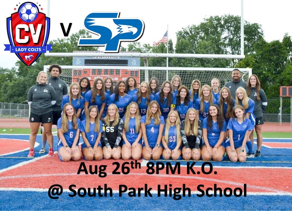 CVHS_GSOC's tweet photo. We take on @Southparkpride tonight @ #SouthParkHighSchool at 8PM. #EarnTheRightToPlay #LetGoToWork #GetOnYourBike @CVSDcolts @CVSDhighschool @GOCVColts @CVBarstool1 @CVColtsAD https://t.co/DAo8PQKOYZ