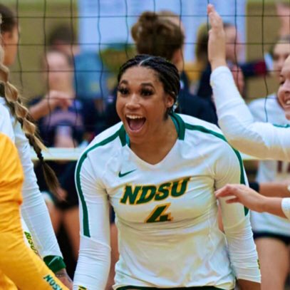 NDSUlicensing's tweet photo. Good luck to @NDSUvolleyball &amp; @NDSUsoccer this weekend!🤘🏼

#BisonPride #BringOnTheCompetition https://t.co/q8wKwP2taF