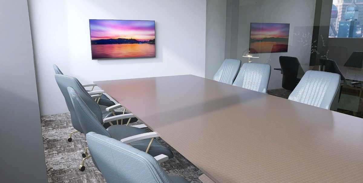 AhmadhHashim's tweet photo. Recent project.
Concept design for a corporate office.

#interiordesign
#3dinterior 
#alitech 
#Autodesk https://t.co/VObAzOxjIc