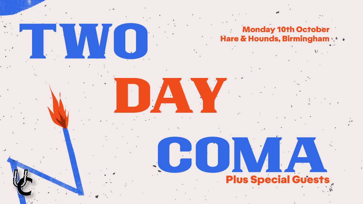 UNCOVER (@uncover_night) on Twitter photo NEW SHOW! 💙
Super thrilled to announce this one! 🙌 We've got <a href="/twodaycoma/">Two Day Coma</a> coming to play <a href="/hareandhounds/">Hare & Hounds Birmingham</a> on Monday 10th October!! 💥
Tickets now on sale! - bit.ly/3QVzo1i NEW SHOW! 💙
Super thrilled to announce this one! 🙌 We've got <a href="/twodaycoma/">Two Day Coma</a> coming to play <a href="/hareandhounds/">Hare & Hounds Birmingham</a> on Monday 10th October!! 💥
Tickets now on sale! - bit.ly/3QVzo1i