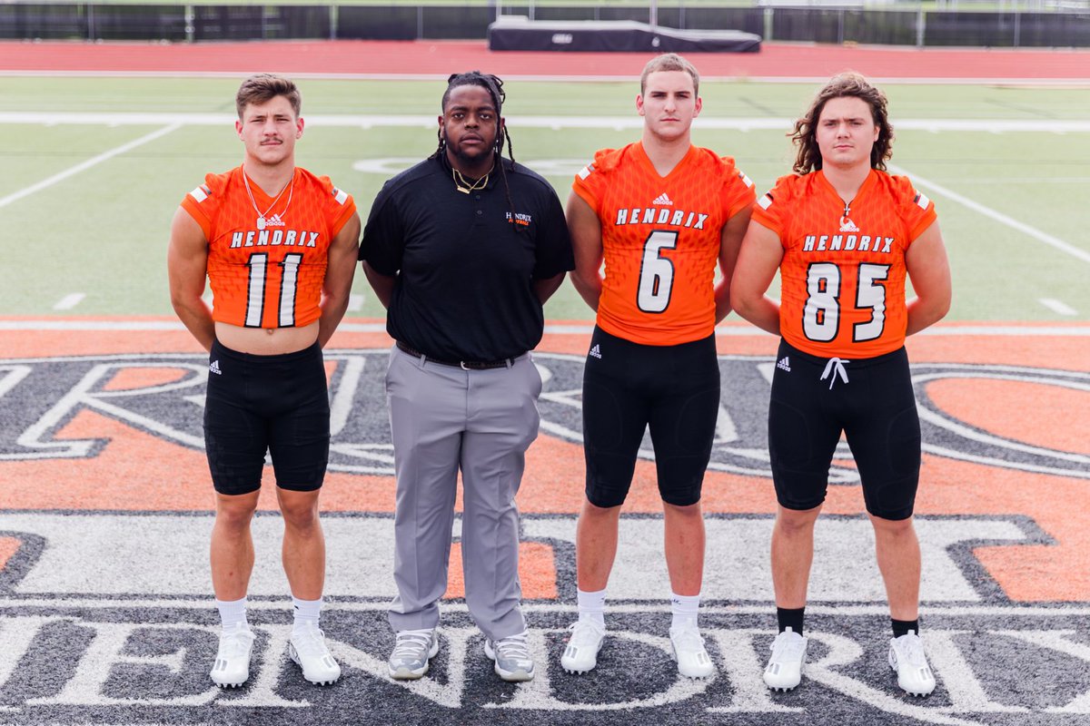 Today we bring you Versatility in our offense❗️These guys do it all for the Warriors. Fast, Physical and Fearless❗️Your 2022 H-Backs 🔥<a href="/HendrixFootball/">#WeAreWarriors</a> #BeAn11 <a href="/CoachKT_/">KleaT Coach</a> <a href="/jacob_mathis1/">Jacob Mathis</a> <a href="/Luke_Bertrand3/">Luke Bertrand</a> <a href="/B_Ward8/">Brayden Ward</a>