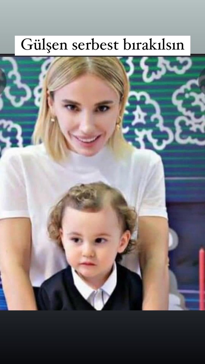 Gülşen serbest bırakılsın..