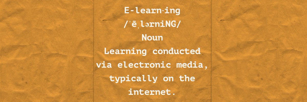 coursettra's tweet photo. If #elearning is a word you're hearing used, but aren't sure what it means, then check out our article on the history of elearning and what it means for current day training environments.

#etraining #lms #medium

https://t.co/tfzmjpQSwq https://t.co/OepcxcVdhf