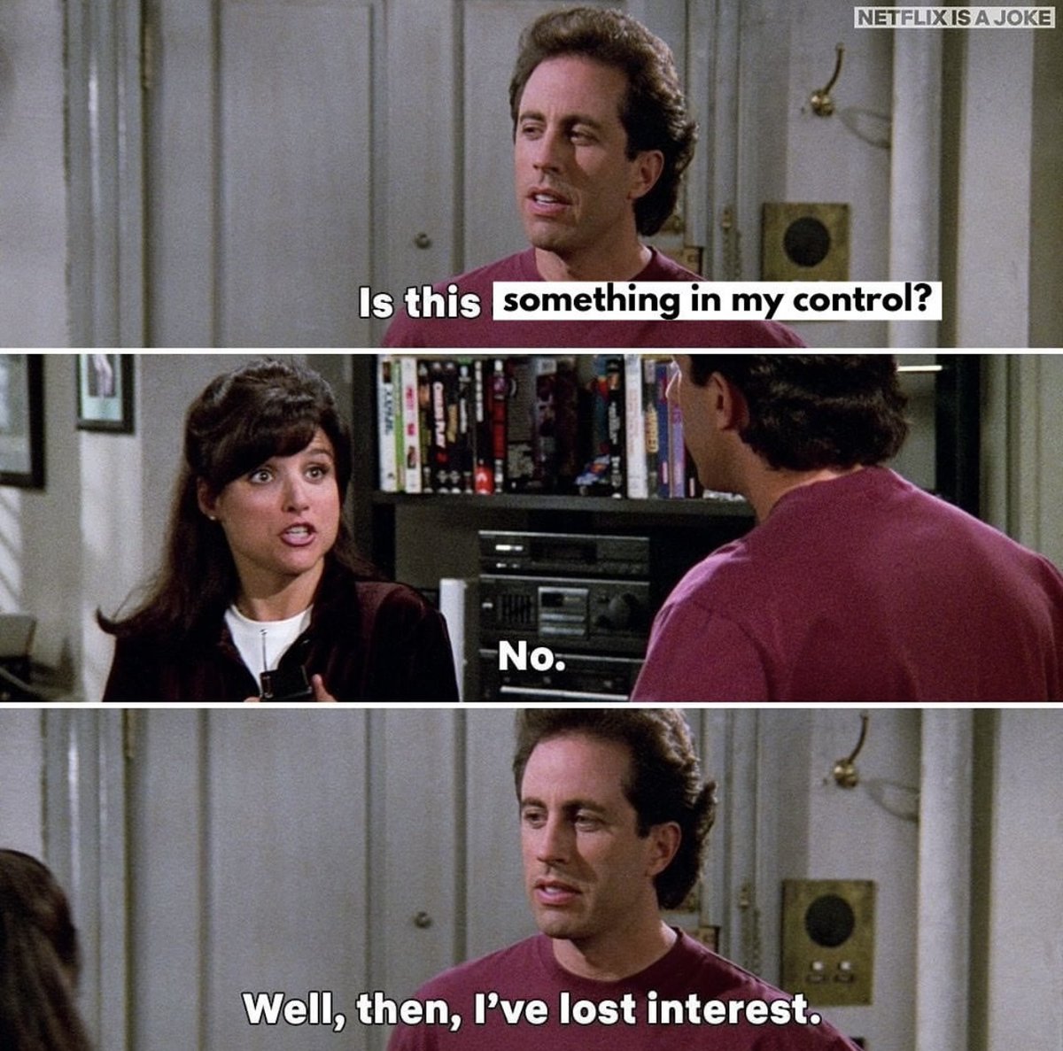 Focus on the part that’s in your control, stress only about what you do, and you’ll find tranquility.