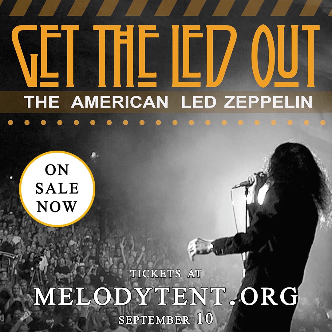 CCMelodyTent's tweet photo. Don't miss our last show of the 2022 season! 💥💥

Get the Led Out - Tribute to Led Zeppelin 

Tickets at: https://t.co/OGSONMa8W4 

#ledzeppelin #tribute #capecodmelodytent #ticketsforsale #onsale #thingstodocapecod #concert #livemusic https://t.co/WelXxPW5SC