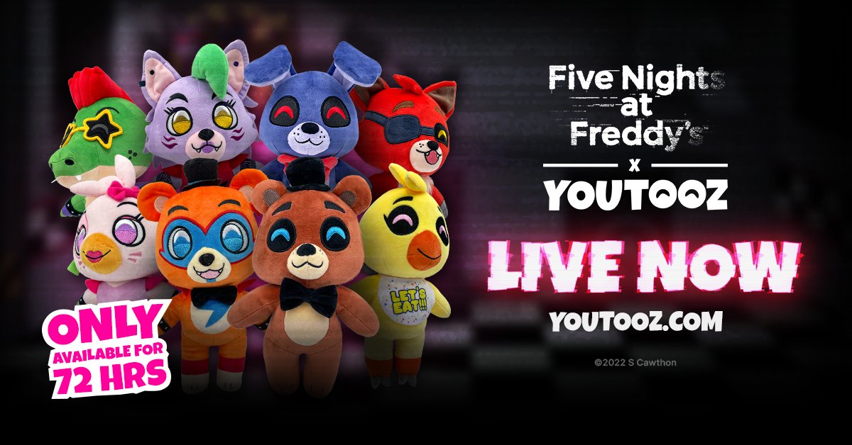 Available now!! #FNAF #Youtooz #fivenightsatfreddy