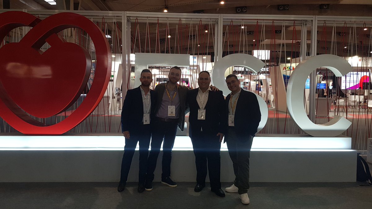 After knowing them online, it was a pleasure to meet the great friends &amp; colleagues in person @ #ESCCongress 2022
<a href="/AmrAbdin10/">Amr Abdin</a> <a href="/SulemanAktaa/">Suleman Aktaa</a> 
#Barcelona