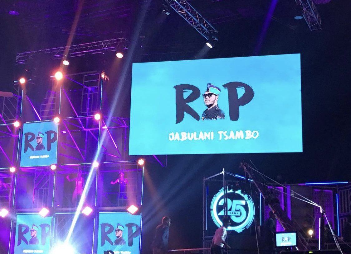 SlayingGoliath's tweet image. Flashback Friday: SAMA Awards 2019 In Memoriam Stage Graphics. #SAMA25 #SAMAs