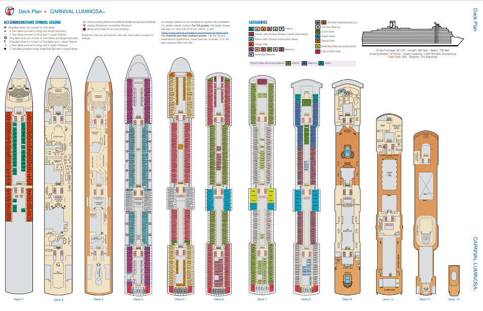 thiscruiselife's tweet photo. Had a chance to do a deep-dive on Carnival Luminosa's deck plan and some interesting observations:
- Keeping Ol' Fashioned BBQ branding
- Outdoor Playground (similar to Mardi Gras)
- Ocean Plaza concept w/ Bonsai Sushi Express

#CarnivalLuminosa #DeckPlan

https://t.co/Ne54un22Z4 https://t.co/MJ9Yqsakgi