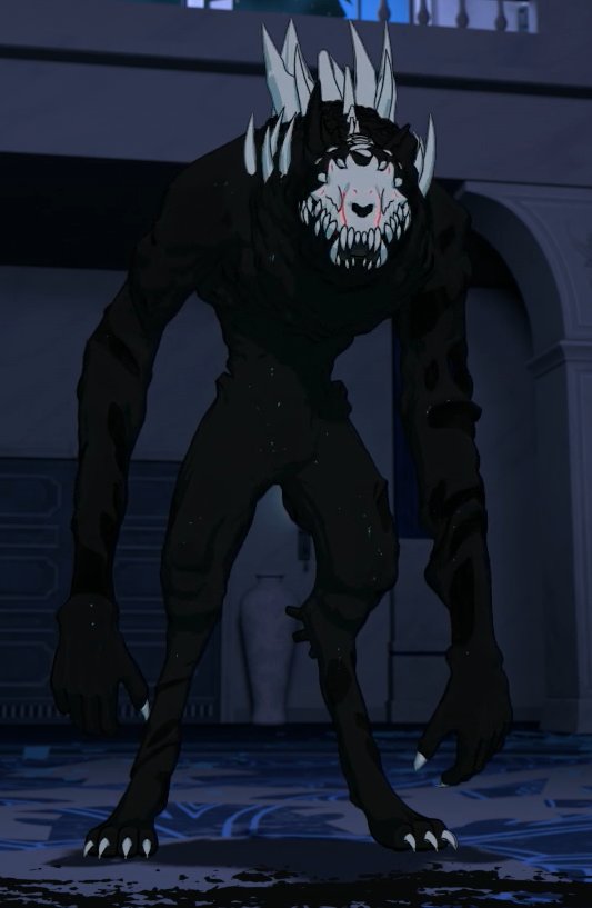 NoraCockBreaker's tweet photo. The Hound:

Pros (for me): 
•Knot
•Can transform be bipedal or quadrupedal!
•Technically has human and Grimm features so take ur pick
•corrupted into a hound yes.

Cons (for me):
• Talks
• is human sized
• not very spooky

Rating: 9/10 and one goodest boy. https://t.co/RqmwmCzTDK