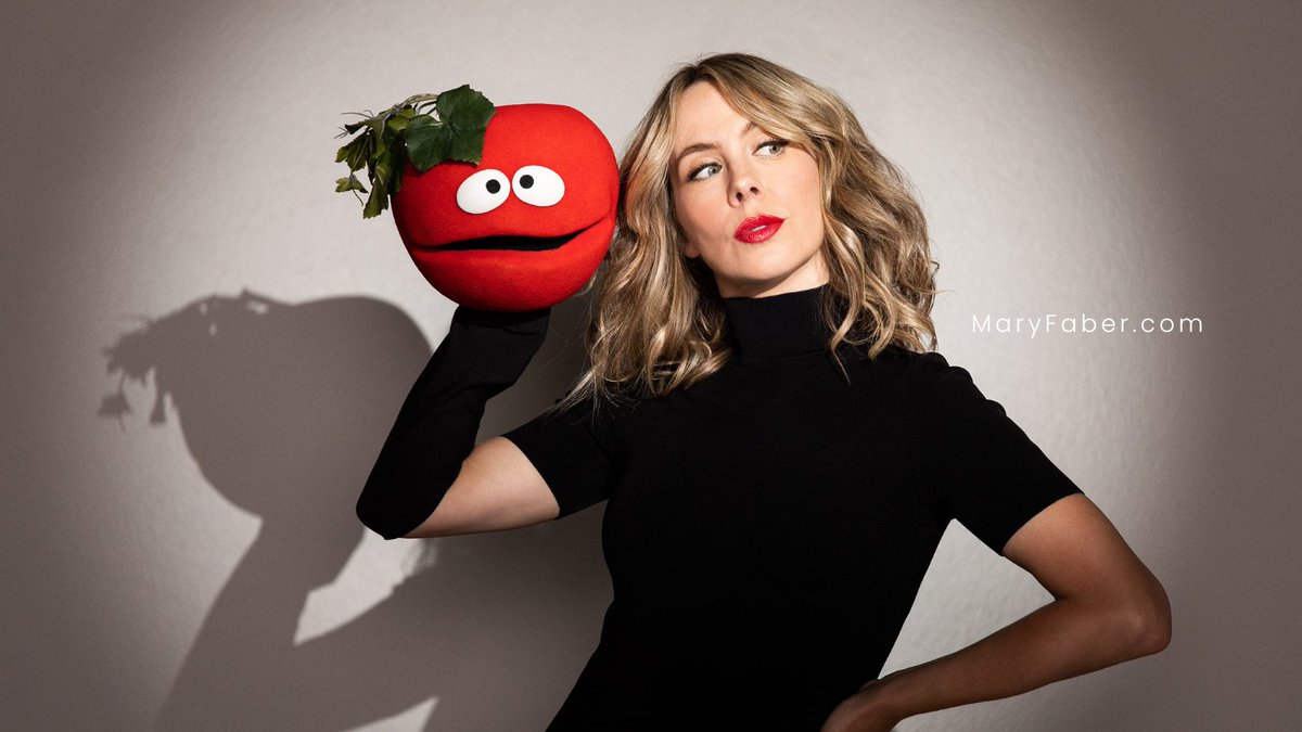 Hello folks! Got a shiny new website for ya at: maryfaber.com. Please enjoy this photo of me and my new writing partner.