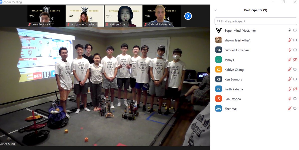 TheRoboBrigade's tweet photo. Many thanks to FTC team the Titanium Knights! Judged our team’s off season internal competition on 8/25/2022. We appreciated your time, comments and efforts to help us grow! https://t.co/cjcBA8UNwo