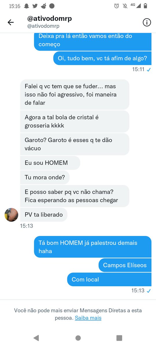 Aí crianças vcs são viadinhos, esse aí é HOMEM haha ( odeio expor as pessoas mas esse mereceu)