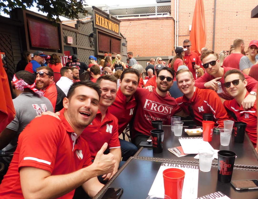 Go Big Red! 🏈 Our doors open at 10:30am tomorrow for the Husker game! 🌽🍻 First come