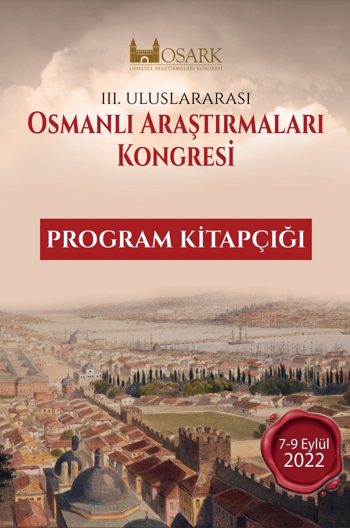 III. Uluslararası Osmanlı Araştırmaları Kongresi (OSARK) İstanbul Medeniyet Üniversitesi’nin (<a href="/istmedeniyet/">İstanbul Medeniyet Üniversitesi</a>) ev sahipliğiyle 7/9 Eylül 2022 tarihleri arasında gerçekleşecek. Kongre programı ve tebliğler hakkında detaylı bilgi için👇

osmanliarastirmalari.org/duyurular/iiiu…