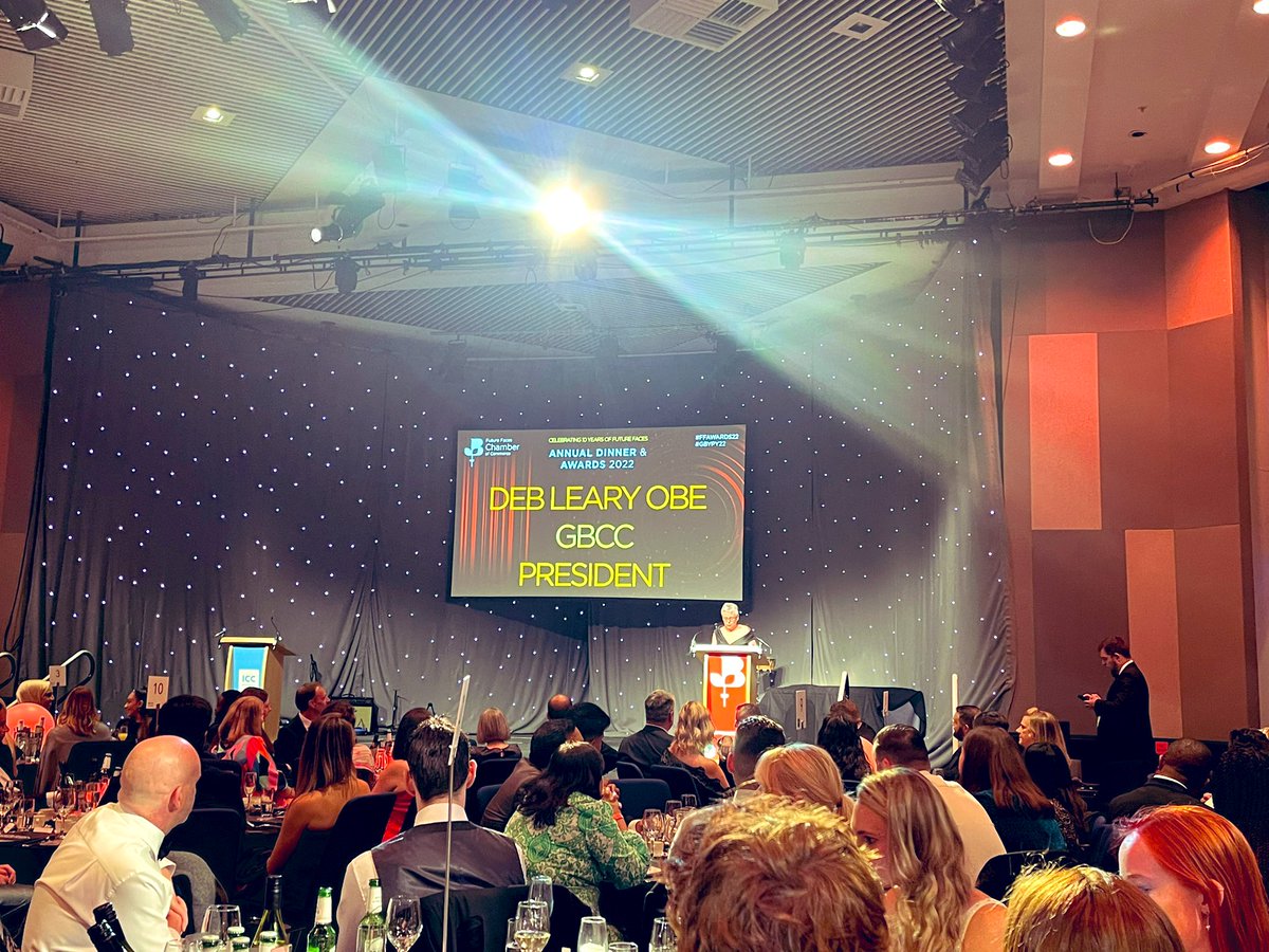 Loved <a href="/deborahleary/">Prof Deborah Leary OBE, D.Univ, FRSA</a>’s shoutout for <a href="/MarinSanna/">Sanna Marin</a> as she kicked off tonight’s #FFAWARDS22 #GBYPY22 💃🏽 Take your full self to the boardroom, know your worth, and never be afraid to dance. HELL YES!