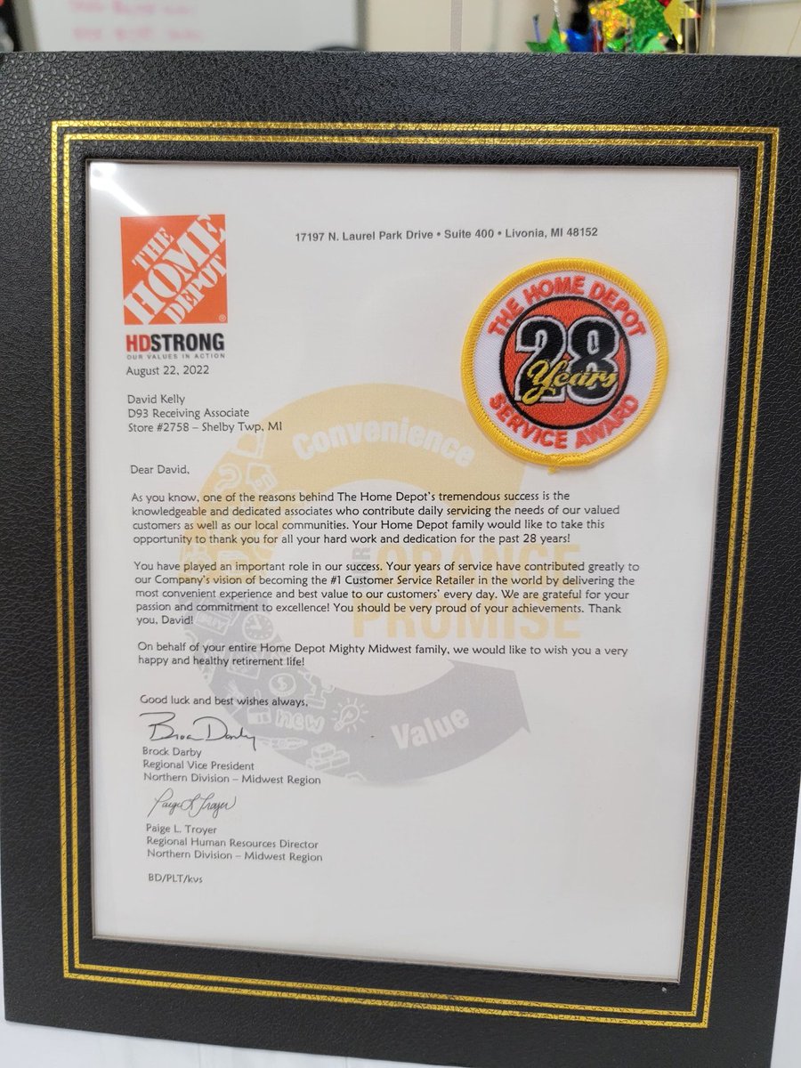 Happy Retirement Dave