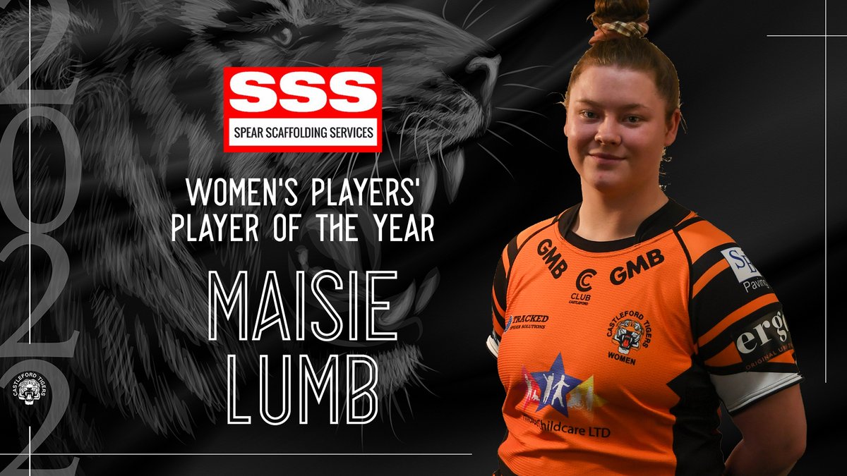 🐅🏆 The Women’s Players Player of the year sponsored by is Maisie Lumb

Maisie is sponsored by <a href="/spearscaffoldin/">Spear Scaffolding</a>
 
#NewCasEra | #COYF