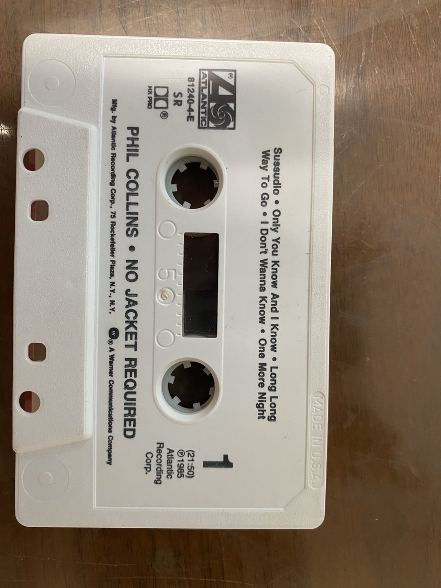 SHFOXSH's tweet photo. No book yet but I am going back in time some 1985 Phil Colin’s 
#timetravel #philcolins #80smusic https://t.co/wHKadc2eEP