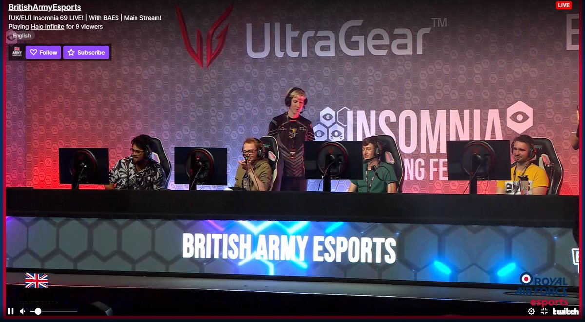 Making waves over <a href="/IGFestUK/">Insomnia the Gaming Festival</a> we got onto the esports mainstage and won every match! ⚔️

Checkout the stream -m.twitch.tv/videos/1573143… (we go on after the break)

If you're a student and interested in opportunities like this hit up our discord: discord.gg/TwYxYpTuyG
