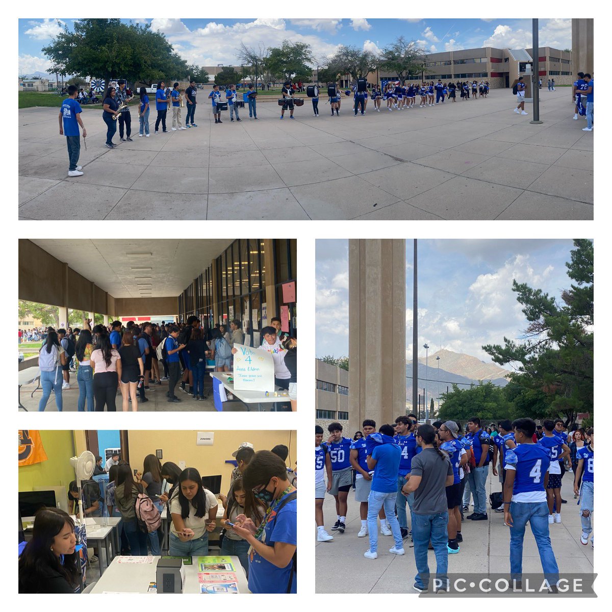 Pep Rally and Homecoming voting- Bear Pride at its finest! #OsoOsoOso #WeAreBowie #ItStartsWithUs