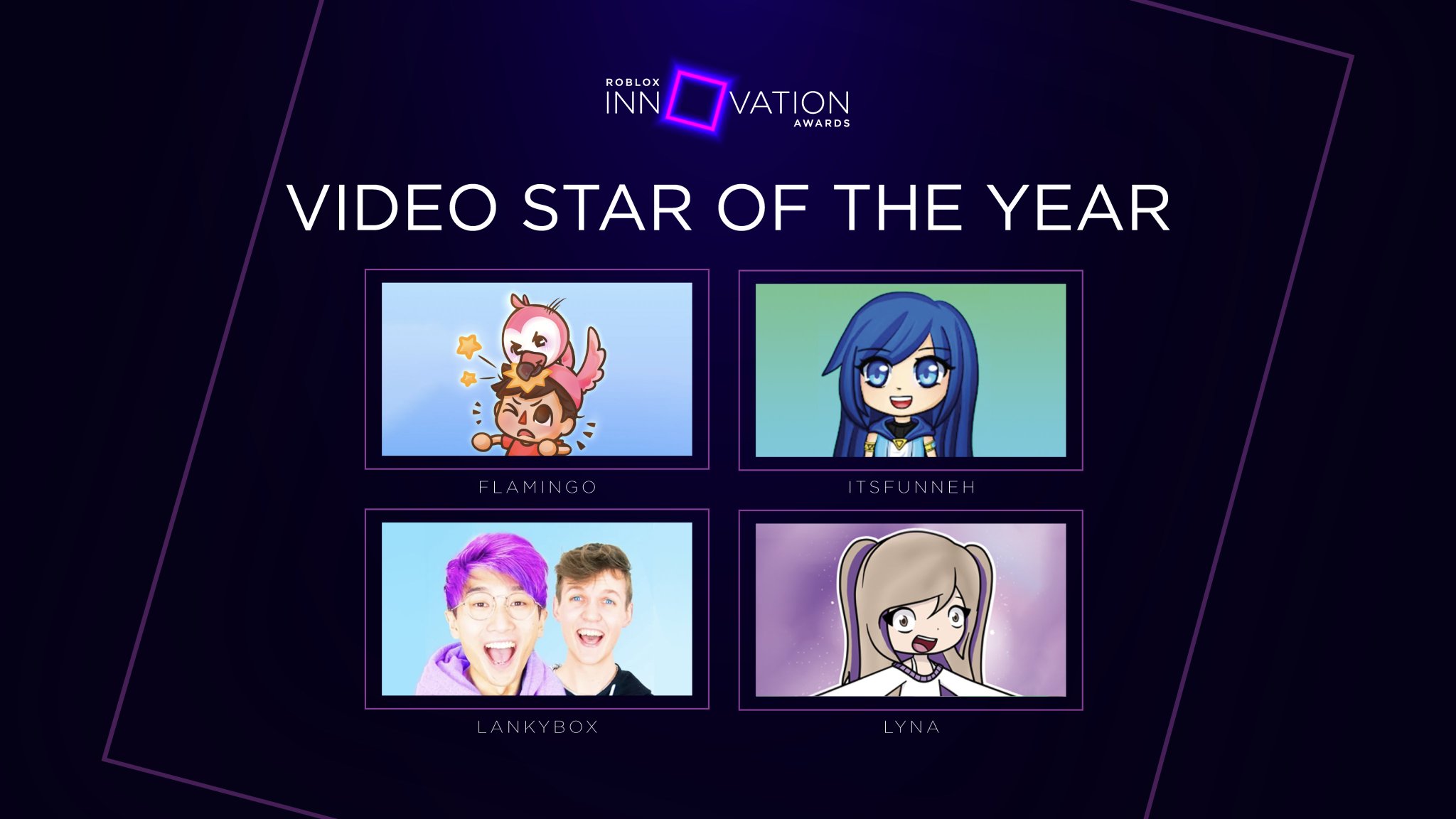 Roblox on Twitter "No matter who wins at the Roblox Innovation Awards