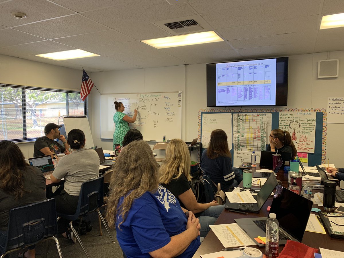 DrCarlosLHCSD's tweet photo. #LHSD- Instructional Leadership Teams from Las Positas and Ladera Palma having powerful discussions on Tier systems of support for our students. @LHSchools @laderapalma @laspositaslions https://t.co/51rjYwp8Ad