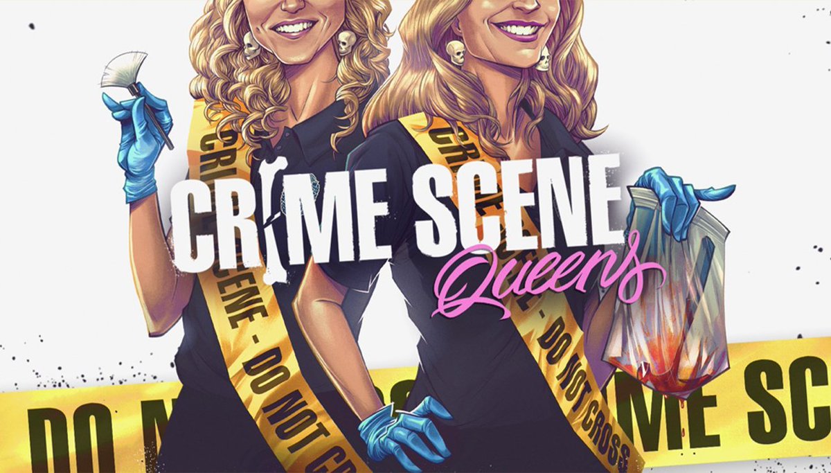 ApplePodcasts's tweet photo. Listen in on unfiltered crime scene banter with two forensic professionals. @QCODEmedia's Crime Scene Queens dive into the science of true crime. https://t.co/yNJDRYHHM7 https://t.co/MVeWAs0bTJ