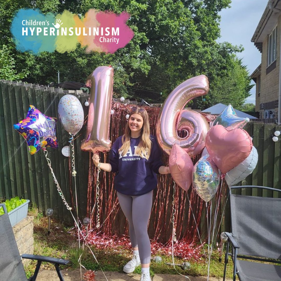 CHCharityUK's tweet photo. #Hyperinsulinism diagnosis at 4mths, we felt alone until we found @CHCharityUK support group. Hospital stays, severe #hypoglycaemia, 2 hourly feeds &amp; battling to keep overnight blood glucose levels safe.
Yesterday, Ffion's 16th Birthday &amp; GCSE results 4 A* 5A 3B so proud💓 https://t.co/1Uql1hiZPK